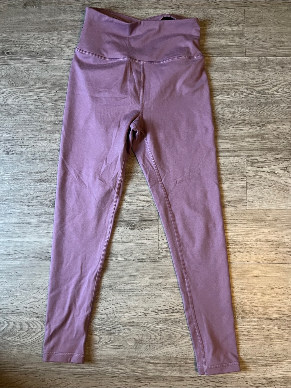 High-Waist Kids Leggings in Mauve Pink